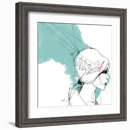 Ghosts-Manuel Rebollo-Framed Art Print