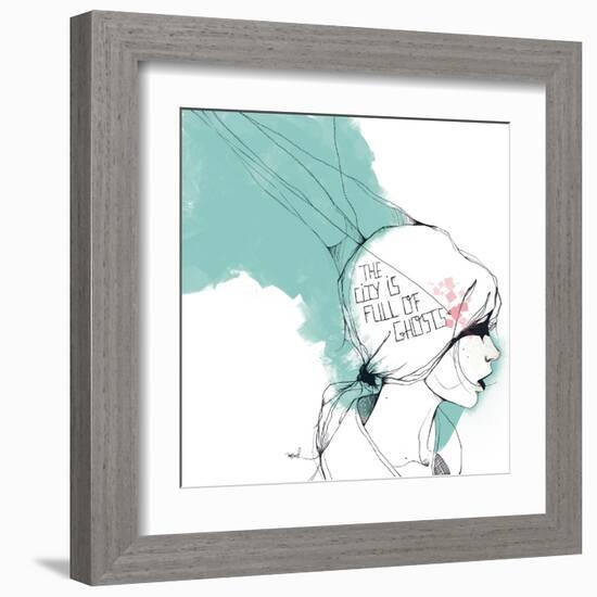 Ghosts-Manuel Rebollo-Framed Art Print