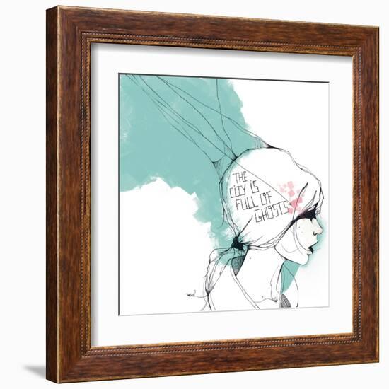 Ghosts-Manuel Rebollo-Framed Art Print