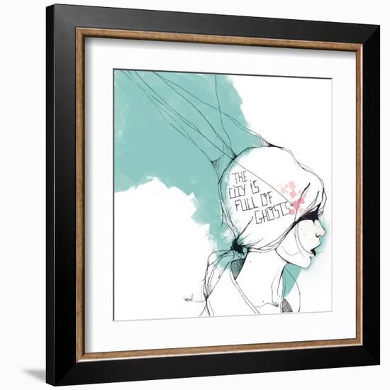 Ghosts-Manuel Rebollo-Framed Art Print