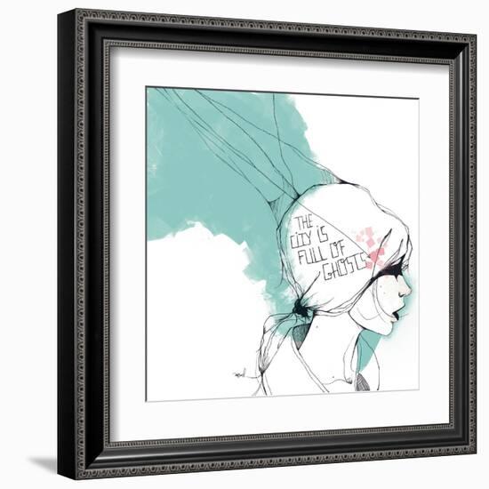 Ghosts-Manuel Rebollo-Framed Art Print