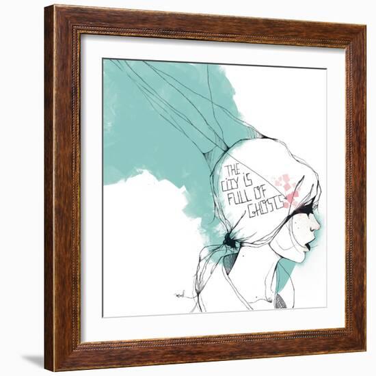 Ghosts-Manuel Rebollo-Framed Art Print