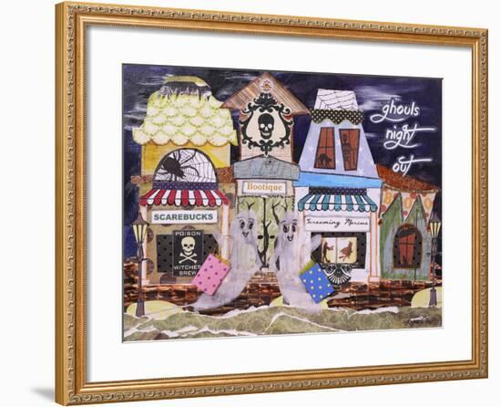 Ghouls Night Out-Let Your Art Soar-Framed Giclee Print