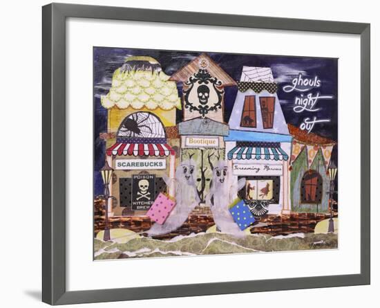 Ghouls Night Out-Let Your Art Soar-Framed Giclee Print