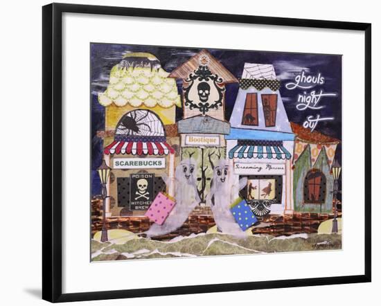 Ghouls Night Out-Let Your Art Soar-Framed Giclee Print