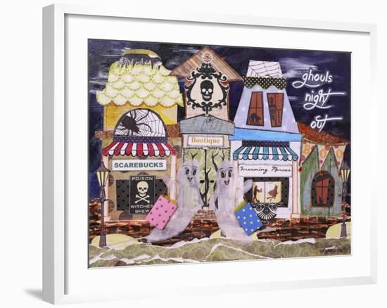 Ghouls Night Out-Let Your Art Soar-Framed Giclee Print