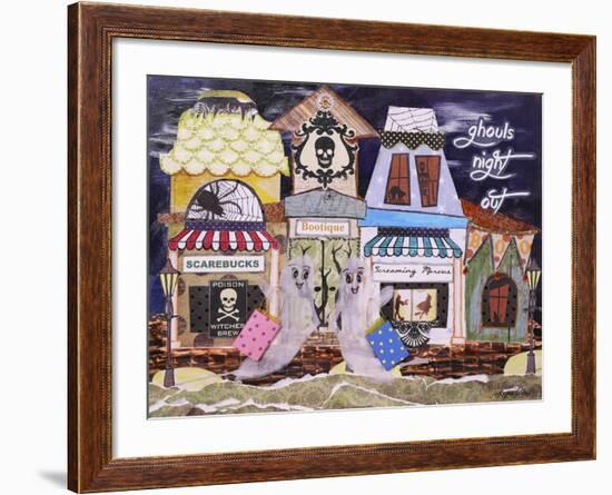 Ghouls Night Out-Let Your Art Soar-Framed Giclee Print