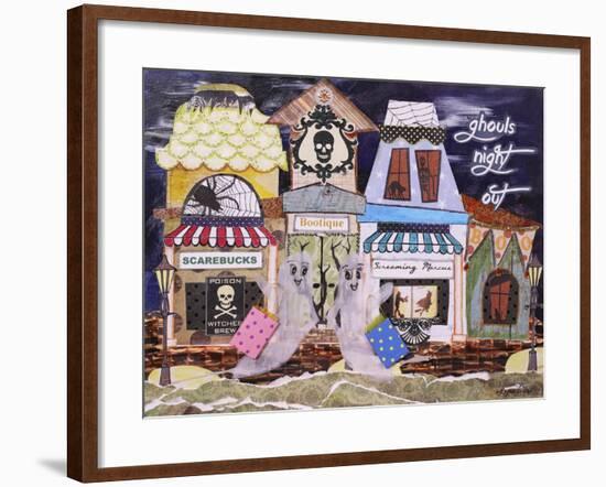 Ghouls Night Out-Let Your Art Soar-Framed Giclee Print