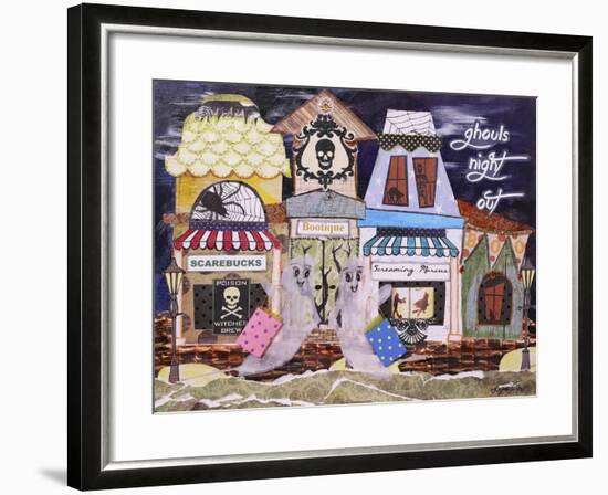 Ghouls Night Out-Let Your Art Soar-Framed Giclee Print