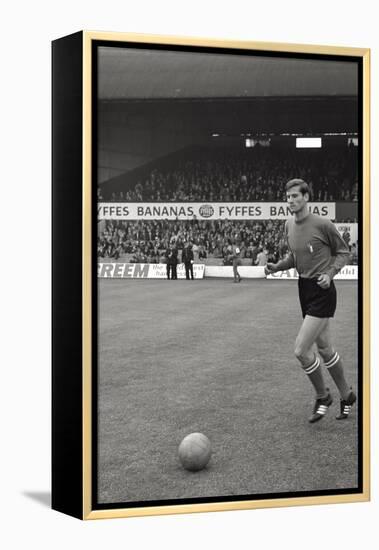 Giacinto Facchetti on the Phase of Loosen Up Before the Match Against the North Korea-Mario de Biasi-Framed Premier Image Canvas