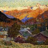 Autumn Morning (Original), 1908-Giacometti Giovanni-Laminated Giclee Print