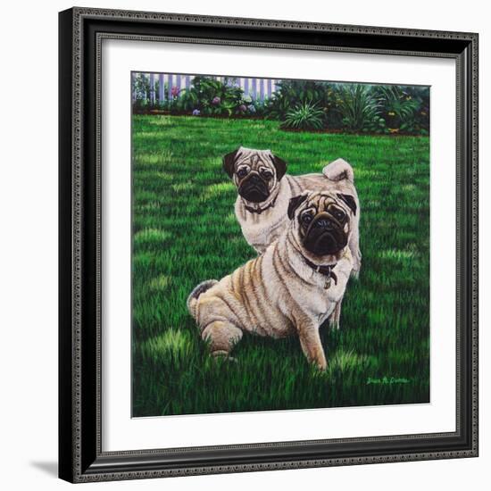 Giacomo and Luca-Bruce Dumas-Framed Giclee Print