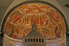 The Apse with Frescos of St Peter-Giacomo della Porta-Giclee Print