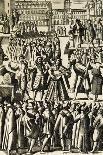 The Battle Between Residents of Castellana and Nicolotta for the Conquest of a Bridge in Venice-Giacomo Franco-Giclee Print