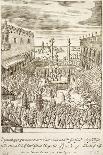 Procession of Dignitaries in the St Mark's Square in Venice, 1610-Giacomo Franco-Giclee Print