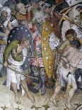 Valerano and Thomas Ii, Heroes, Detail from the Frescoes in the Baronial Hall-Giacomo Jaquerio-Giclee Print