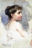 Portrait of a Woman, C1873-1920-Giacomo Mantegazza-Giclee Print