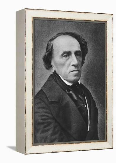 Giacomo Meyerbeer, German Opera Composer-Felix Nadar-Framed Premier Image Canvas