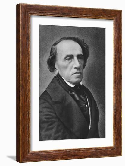 Giacomo Meyerbeer, German Opera Composer-Felix Nadar-Framed Giclee Print