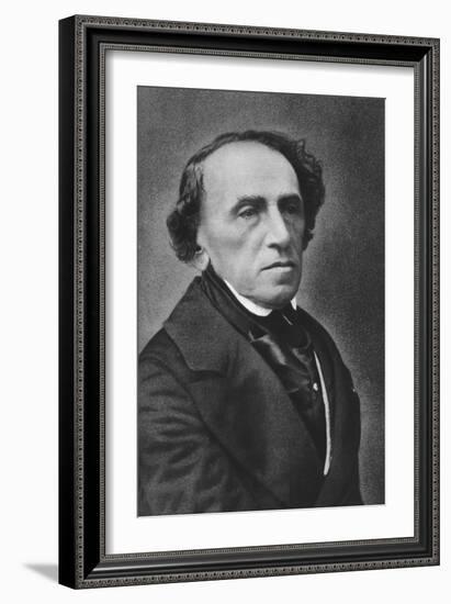 Giacomo Meyerbeer, German Opera Composer-Felix Nadar-Framed Giclee Print