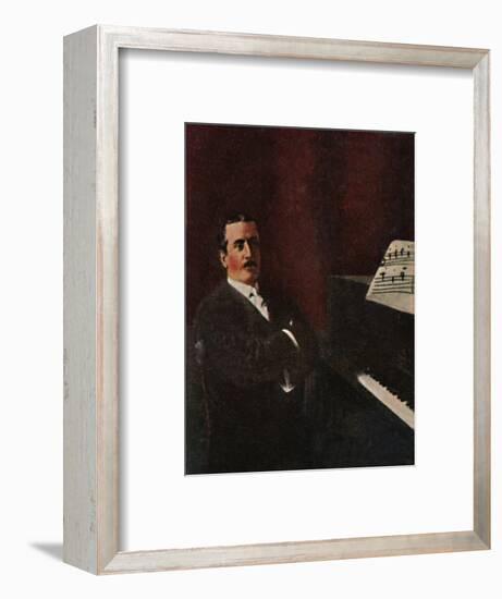 'Giacomo Puccini 1858-1924', 1934-Unknown-Framed Giclee Print