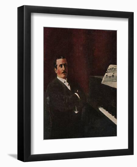 'Giacomo Puccini 1858-1924', 1934-Unknown-Framed Giclee Print