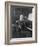 Giacomo Puccini Leans on the Pianoa Cigarette Dangling from the Side of His Mouth-G^ Magrini-Framed Photographic Print