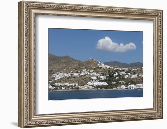 Gialos and Chora, Ios, Cyclades, Greek Islands, Greece-Rolf Richardson-Framed Photographic Print