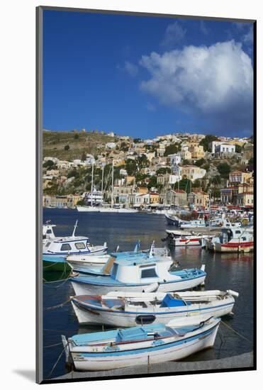 Gialos Harbour, Symi Island, Dodecanese, Greek Islands, Greece, Europe-Tuul-Mounted Photographic Print