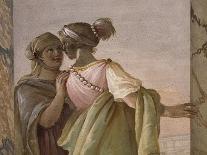 Caesar and Calpurnia-Giambattista Canal-Mounted Art Print