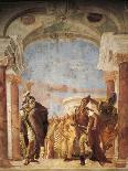 Allegory of Merit Accompanied by Nobility and Virtue-Giambattista Tiepolo-Giclee Print