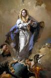 Sarah Rebuked by the Angel-Giambattista Tiepolo-Giclee Print