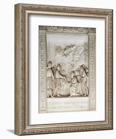 Gian Galeazzo Visconti Appointed by Duke Wenceslaus-null-Framed Giclee Print