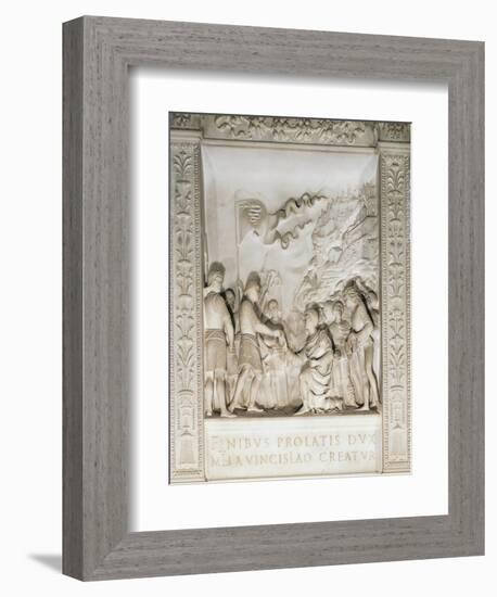 Gian Galeazzo Visconti Appointed by Duke Wenceslaus-null-Framed Giclee Print