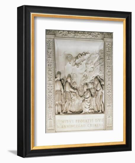 Gian Galeazzo Visconti Appointed by Duke Wenceslaus-null-Framed Giclee Print