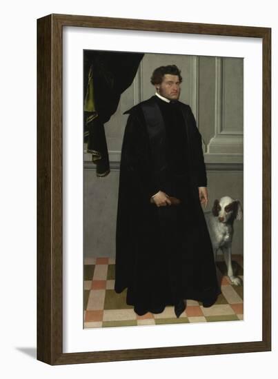 Gian Lodovico Madruzzo, 1551-52-Giovanni Battista Moroni-Framed Premium Giclee Print