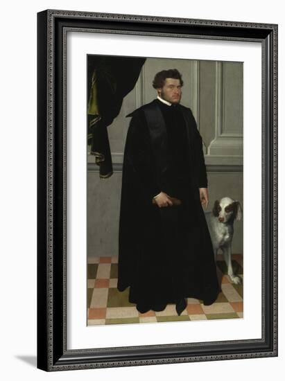 Gian Lodovico Madruzzo, 1551-52-Giovanni Battista Moroni-Framed Premium Giclee Print