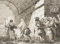 Peasants at Rest-Giandomenico Tiepolo-Giclee Print