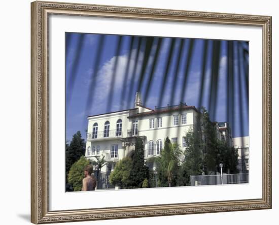 Gianni Versace Mansion, Casa Casuarina, South Beach, Miami, Florida, USA-Robin Hill-Framed Photographic Print
