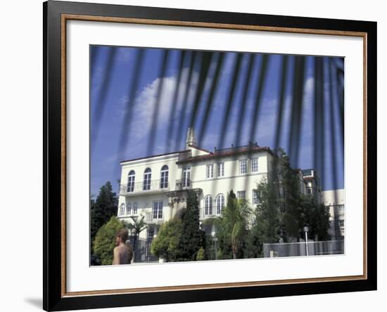 Gianni Versace Mansion, Casa Casuarina, South Beach, Miami, Florida, USA-Robin Hill-Framed Photographic Print