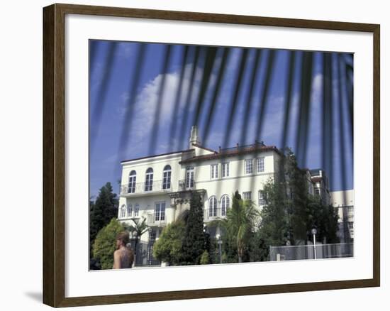 Gianni Versace Mansion, Casa Casuarina, South Beach, Miami, Florida, USA-Robin Hill-Framed Photographic Print