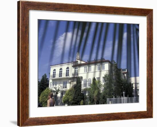 Gianni Versace Mansion, Casa Casuarina, South Beach, Miami, Florida, USA-Robin Hill-Framed Photographic Print