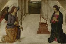 The Annunciation, Late 15th C-Giannicola di Paolo-Framed Premier Image Canvas