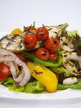 Mixed Salad with Grilled Vegetables-Giannis Agelou-Framed Premier Image Canvas