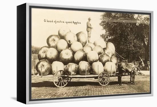 Giant Apples in Mule Cart-null-Framed Stretched Canvas