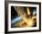 Giant Asteroid Collides with the Earth-null-Framed Photographic Print