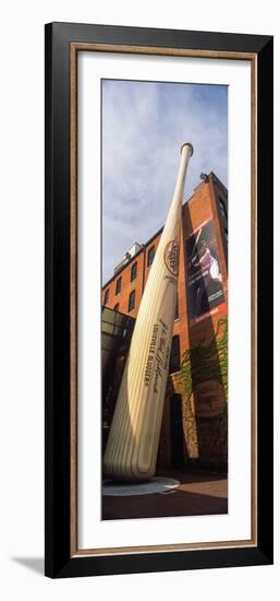 Giant Baseball Bat Adorns Outside of the Louisville Slugger Museum and Factory, Louisville-null-Framed Photographic Print