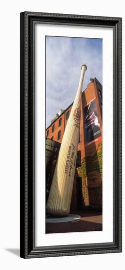Giant Baseball Bat Adorns Outside of the Louisville Slugger Museum and Factory, Louisville-null-Framed Photographic Print