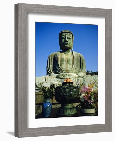 Giant Buddha in Kamakura, Japan-Adina Tovy-Framed Photographic Print