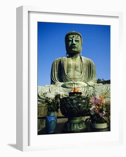 Giant Buddha in Kamakura, Japan-Adina Tovy-Framed Photographic Print